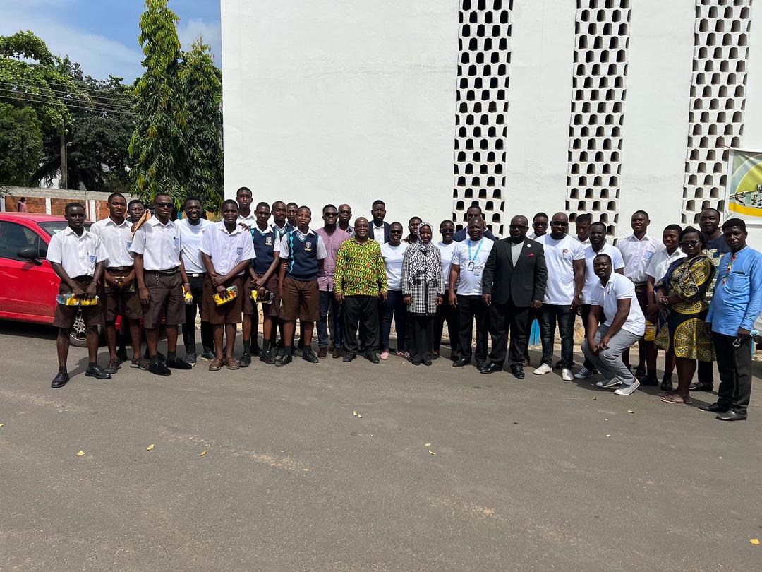 Ghana Chamber of Telecommunications with Management and Students of St. Thomas Aquinas SHS